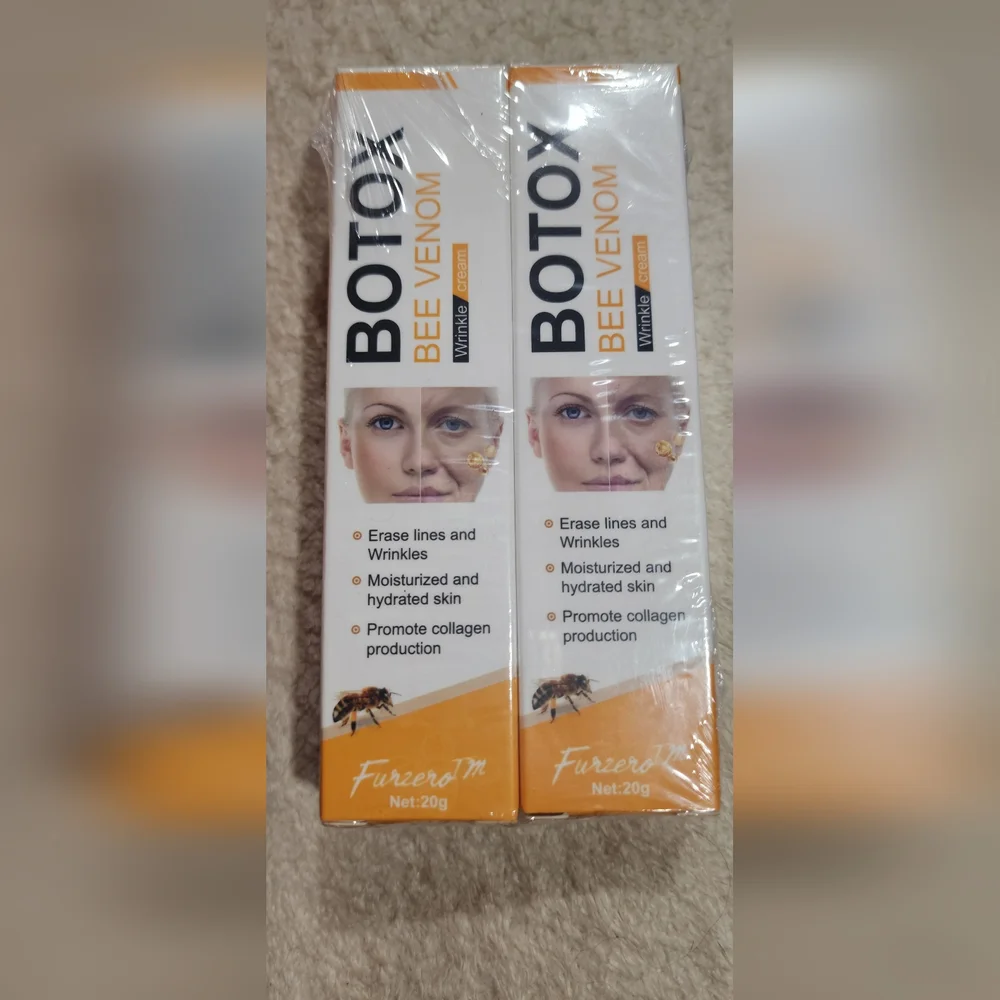 Botox Bee Venom Wrinkle Removal Cream Wrinkle Removal Firming Moisturizing 2 Pk